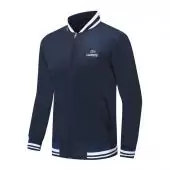 jacket lacoste original pas cher homme embroidery crocodile blue